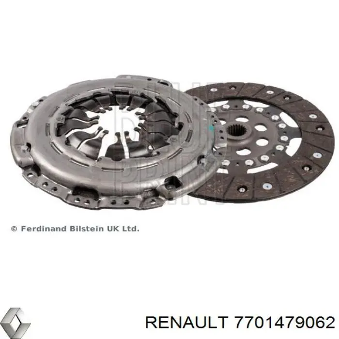 Kit de embraiagem (3 peças) Renault (RVI) 7701479062 preço, a partir de 105,08 USD