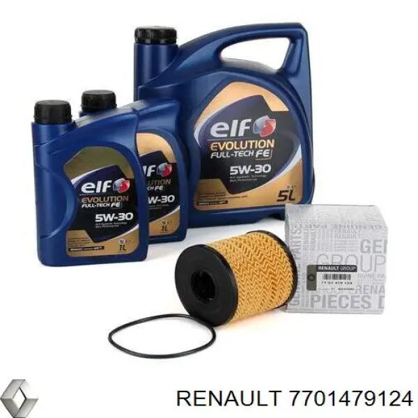 Compre 7701479124 Renault (RVI) Filtro de óleo