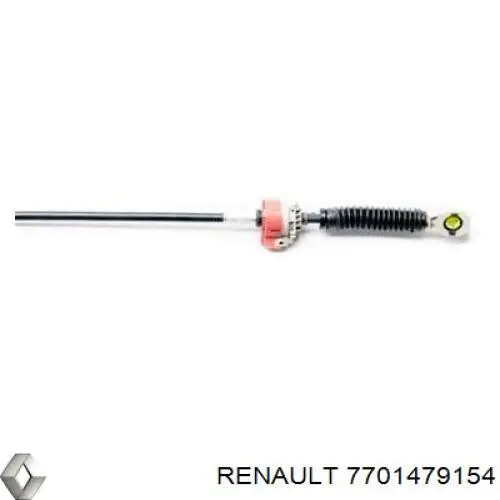 7701479154 Renault (RVI) Cabo de mudança (de seleção de velocidade)