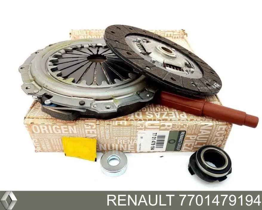 Kit de embraiagem (3 peças) Renault (RVI) 7701479194 preço, a partir de 81,97 USD