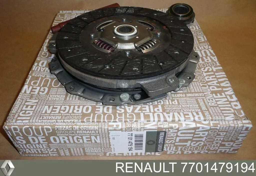 Compre 7701479194 Renault (RVI) Kit de embraiagem (3 peças)