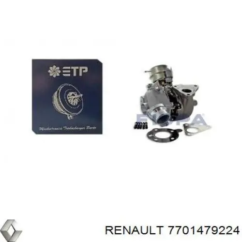 Turbina Renault (RVI) 7701479224 preço, a partir de 1532,76 USD
