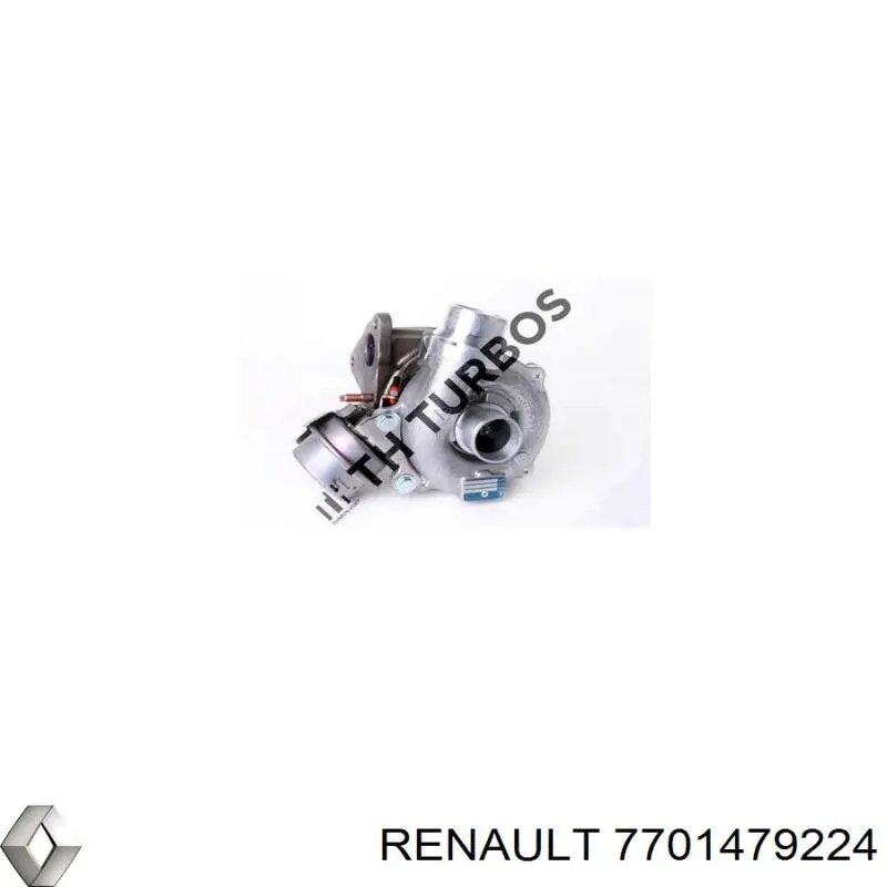 Compre 7701479224 Renault (RVI) Turbina