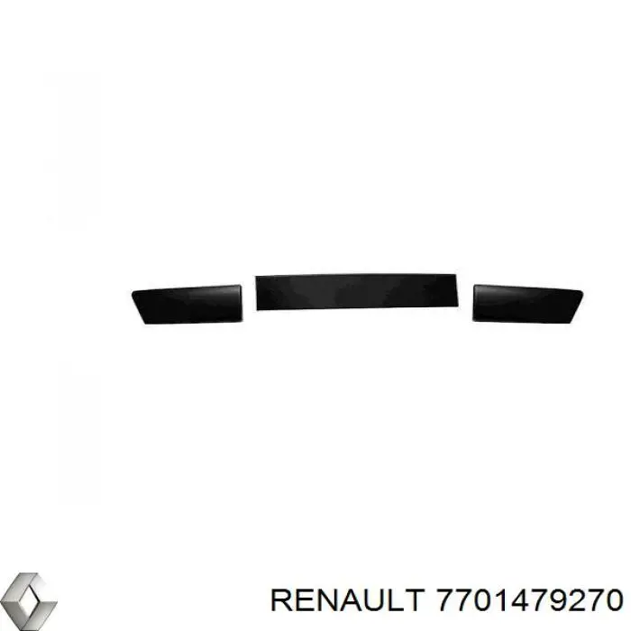 Compre 7701479270 Renault (RVI) Placa sobreposta do pára-choque dianteiro