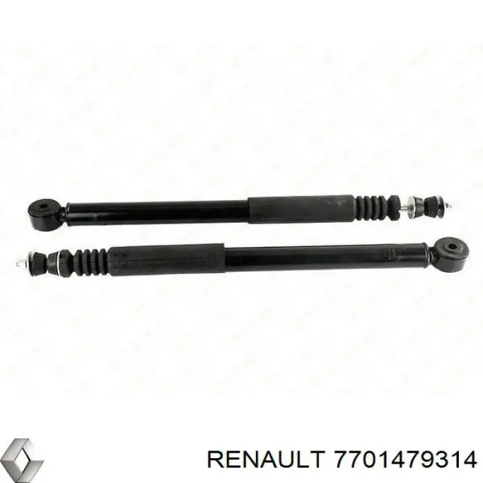 Amortecedor traseiro Renault (RVI) 7701479314 preço, a partir de 60,42 USD