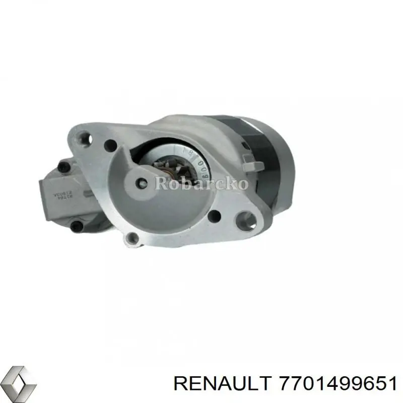 7701499651 Renault (RVI) Motor de arranco