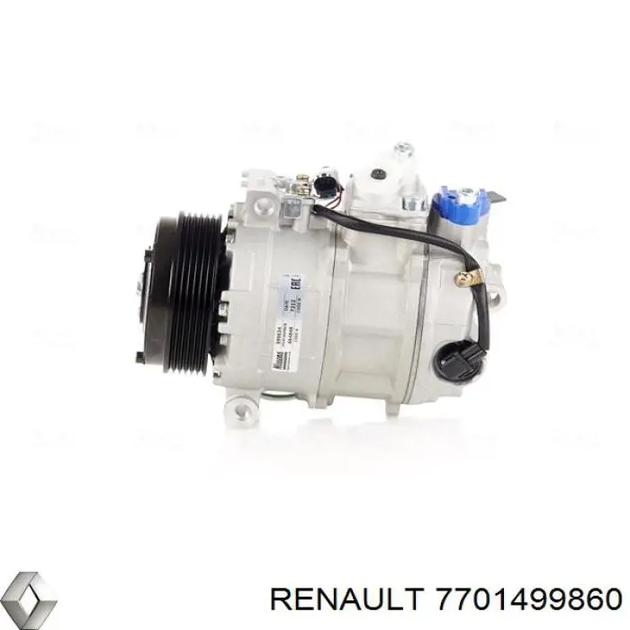 7701499860 Renault (RVI) Compressor de aparelho de ar condicionado
