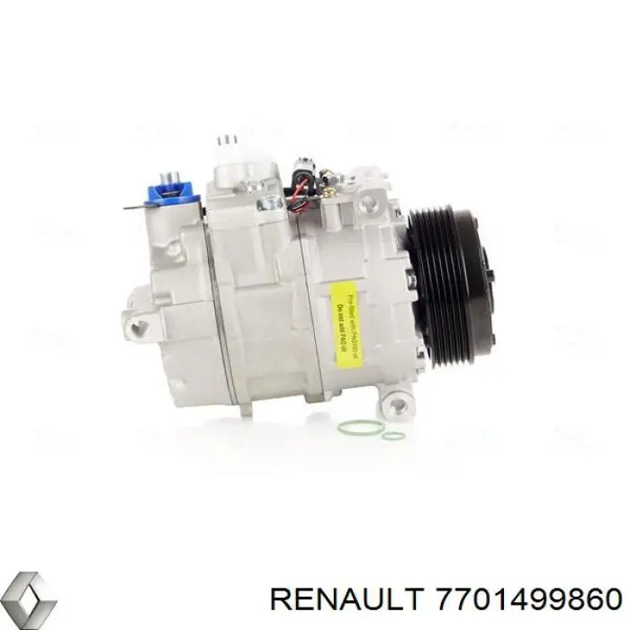 Compre 7701499860 Renault (RVI) Compressor de aparelho de ar condicionado