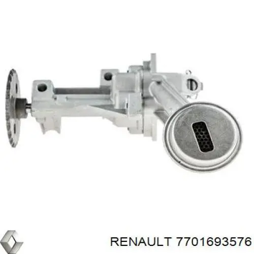 7701693576 Renault (RVI) Bomba de óleo