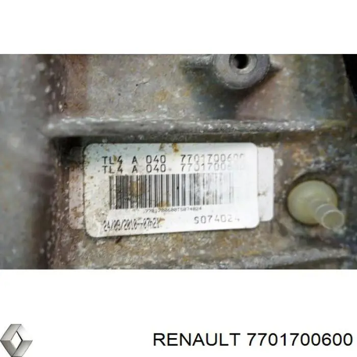 Caixa de Mudança montada (caixa mecânica de velocidades) Renault (RVI) 7701700600