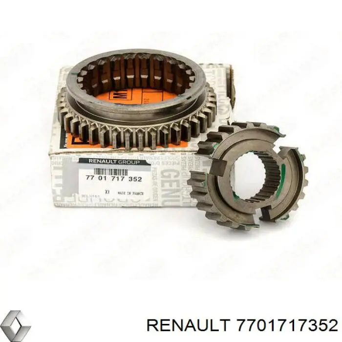 7701717352 Renault (RVI) Sincronizador de 3ª/4ª velocidade