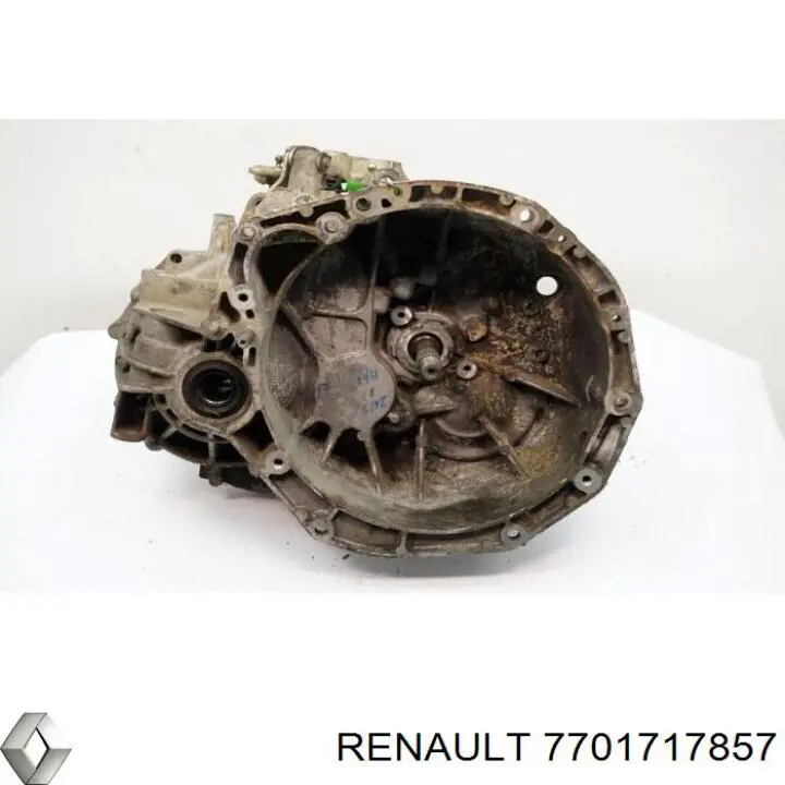7701717857 Renault (RVI) Caixa de Mudança montada (caixa mecânica de velocidades)