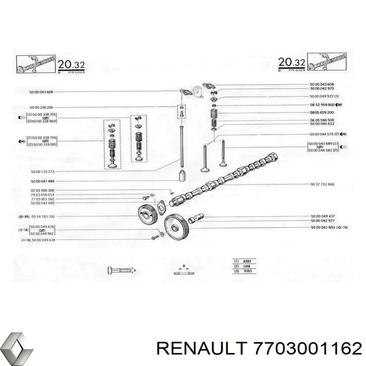7703101498 Renault (RVI) 