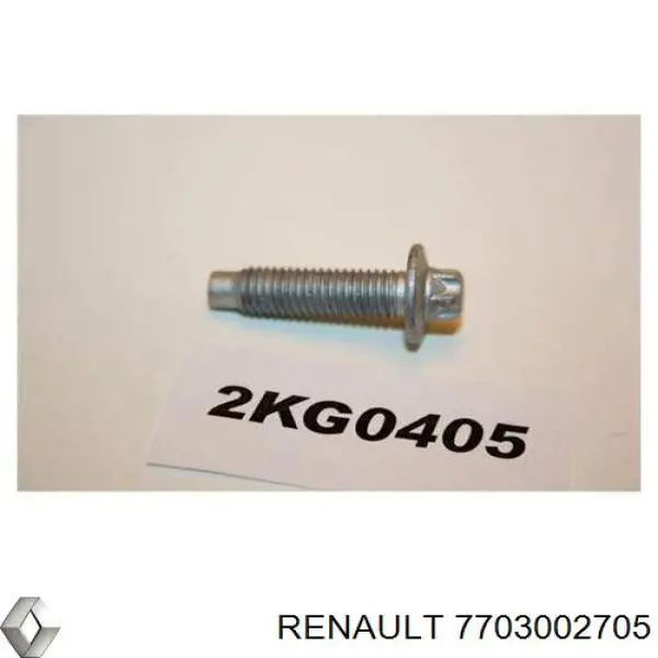 Parafuso de panela de motor Renault (RVI) 7703002705 preço, a partir de 4,82 USD
