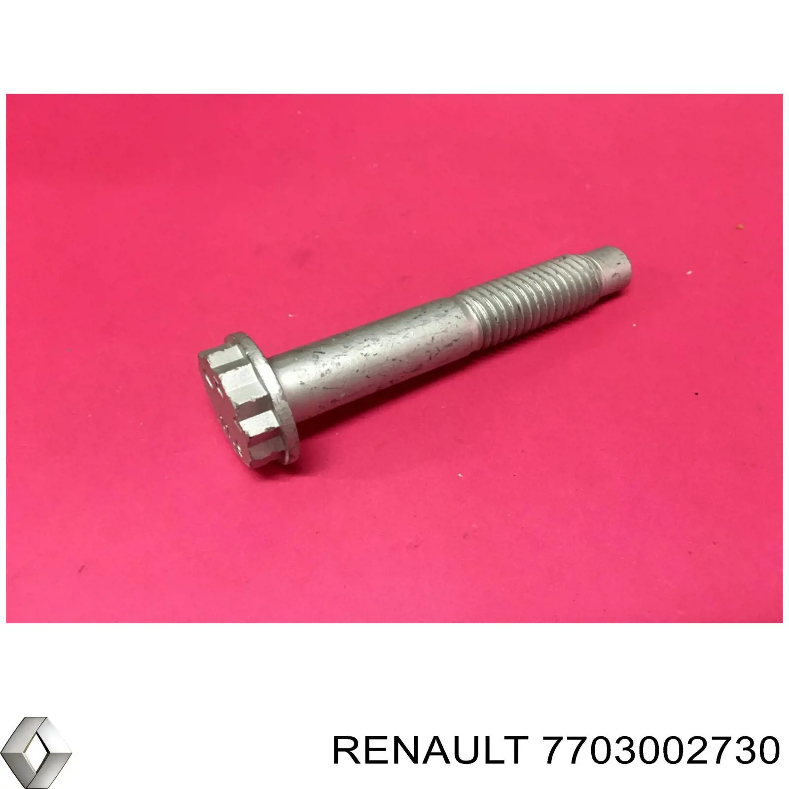 Compre 7703002730 Renault (RVI) Parafuso de fixação de amortecedor dianteiro