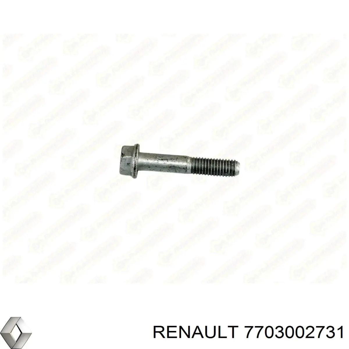 7703002731 Renault (RVI) Parafuso de fixação de amortecedor dianteiro