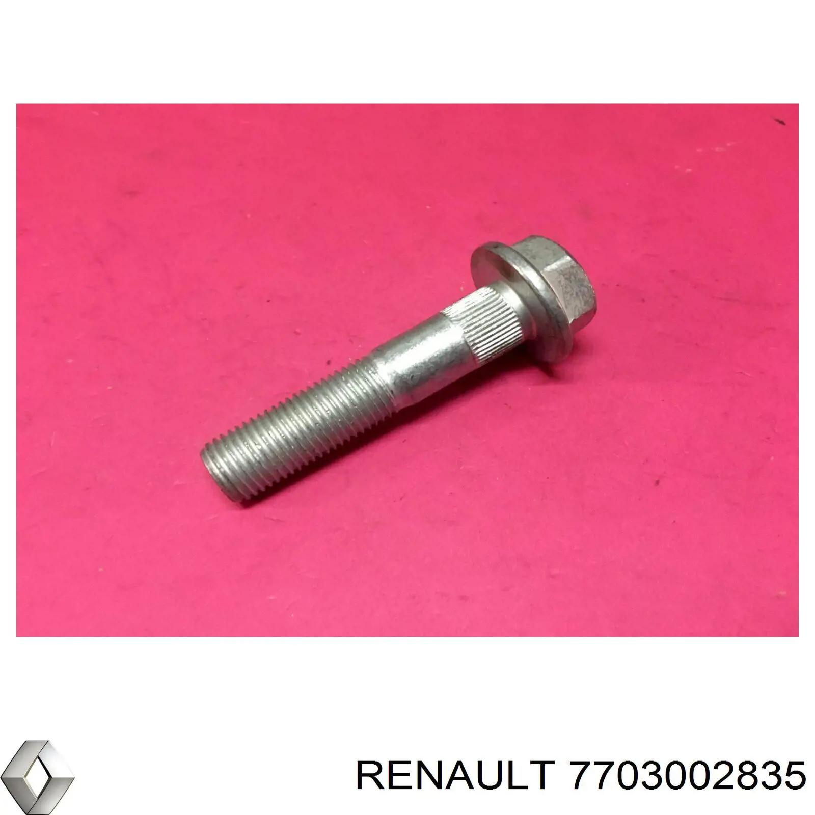 Compre 7703002835 Renault (RVI) Parafuso de fixação de amortecedor traseiro