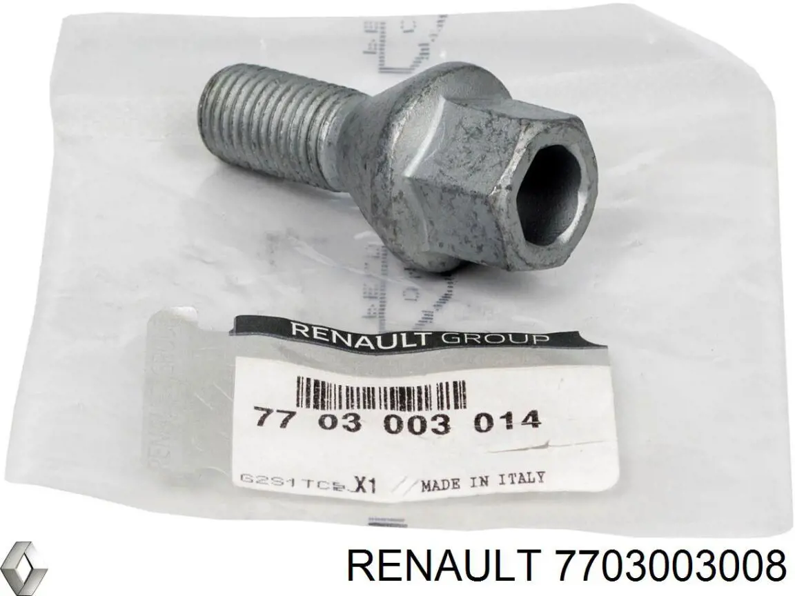 7703003008 Renault (RVI) Parafuso de roda