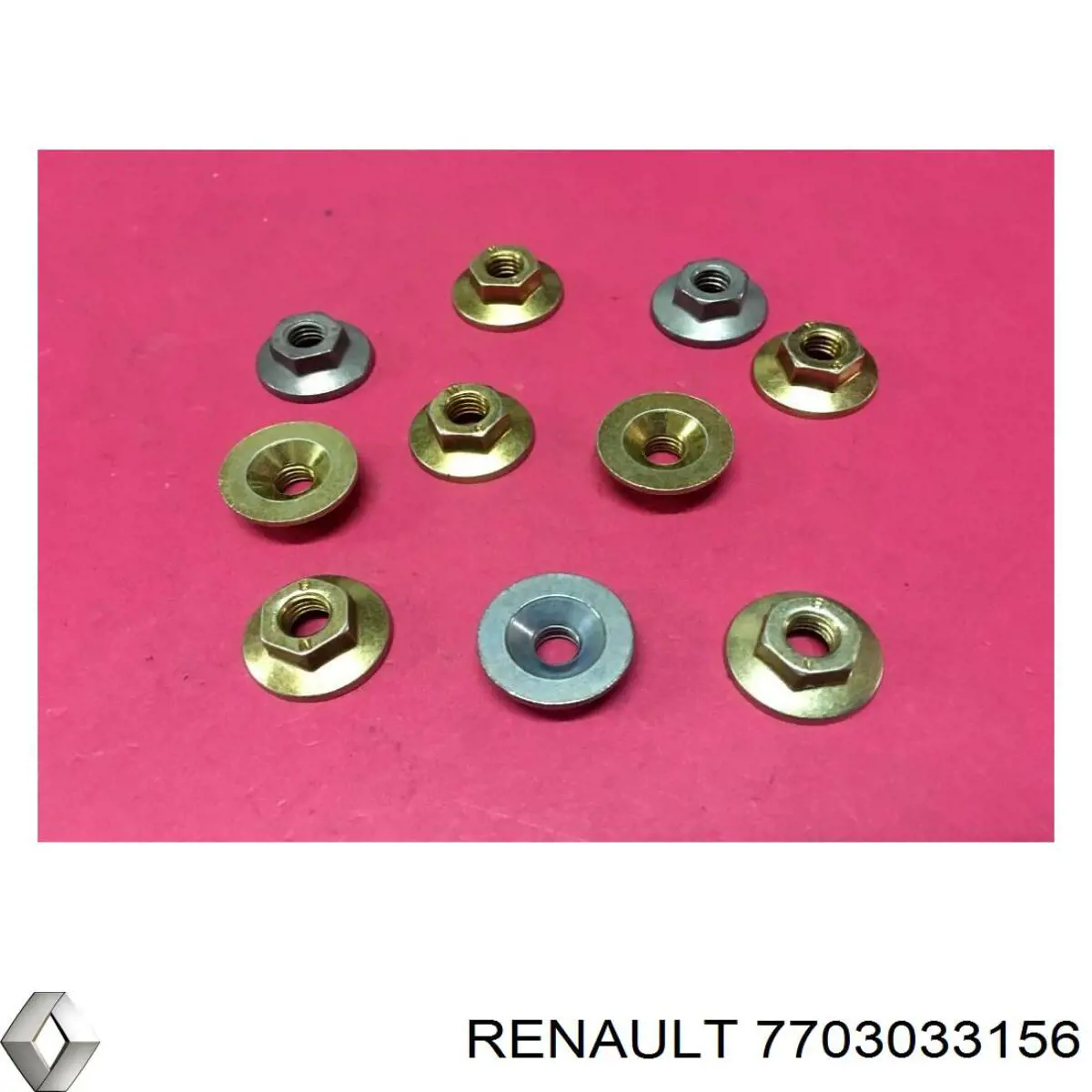 2064162 Opel Porca de fixação de tubo de admissão do silenciador (de calças)