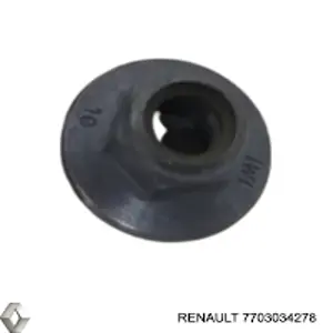 7703034278 Renault (RVI) Porca de parafuso de fixação de braço oscilante dianteiro inferior
