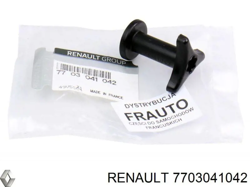 7703041042 Renault (RVI) Porca da luz traseira