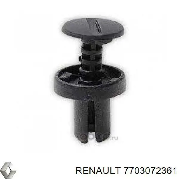 ROMC10045 Romix Cápsula (prendedor) de fixação de revestimento da porta