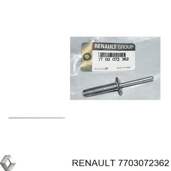 Compre 6973A4 Peugeot/Citroen Rebite de placa sobreposta das sapatas de tambor