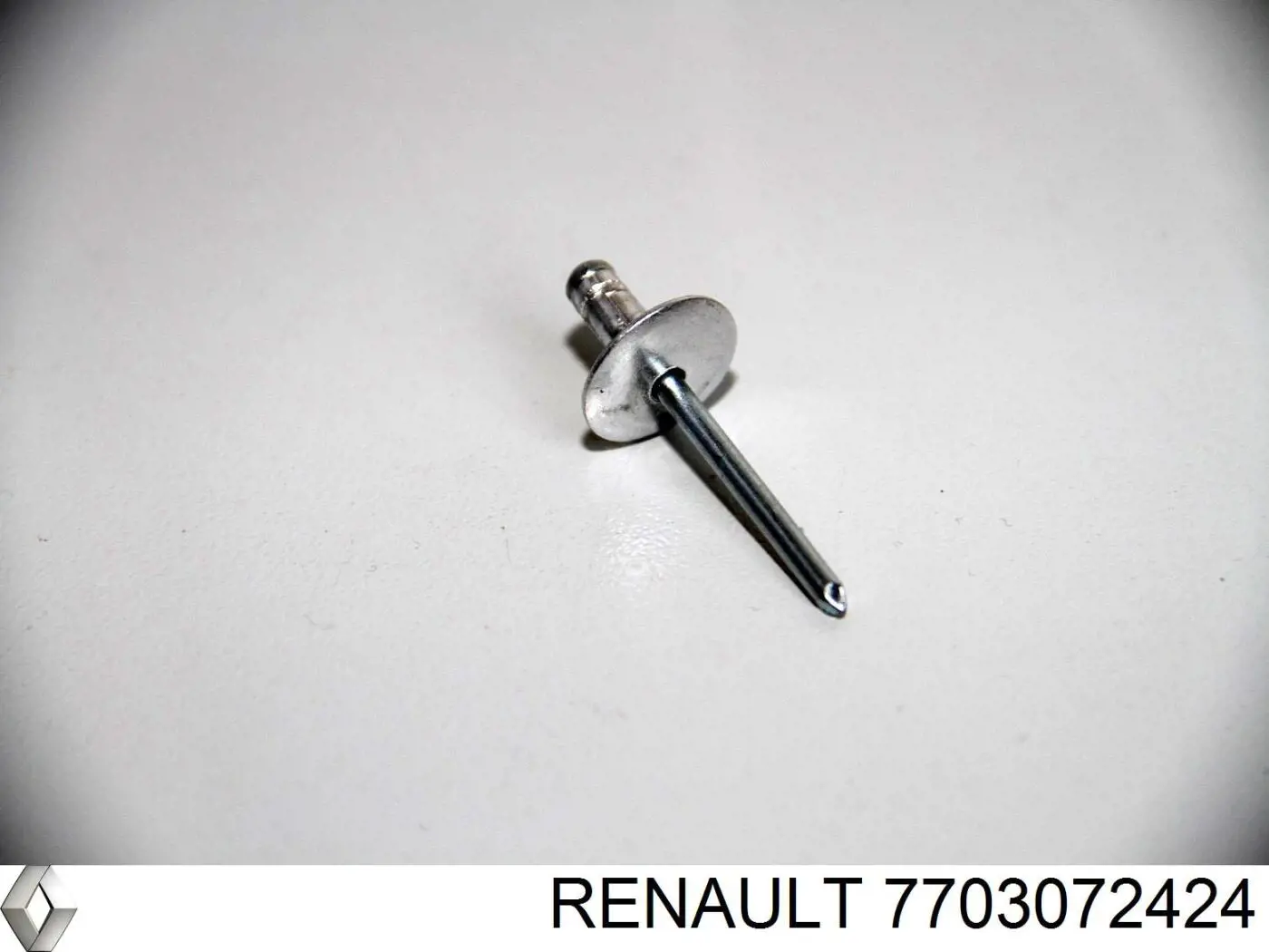 7703072424 Renault (RVI) Rebite de placa sobreposta das sapatas de tambor