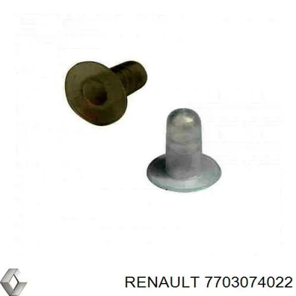 7703074022 Renault (RVI) Tampão de fundo de carroçaria