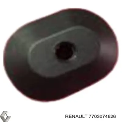 Compre 7703074626 Renault (RVI) Tampão de fundo de carroçaria