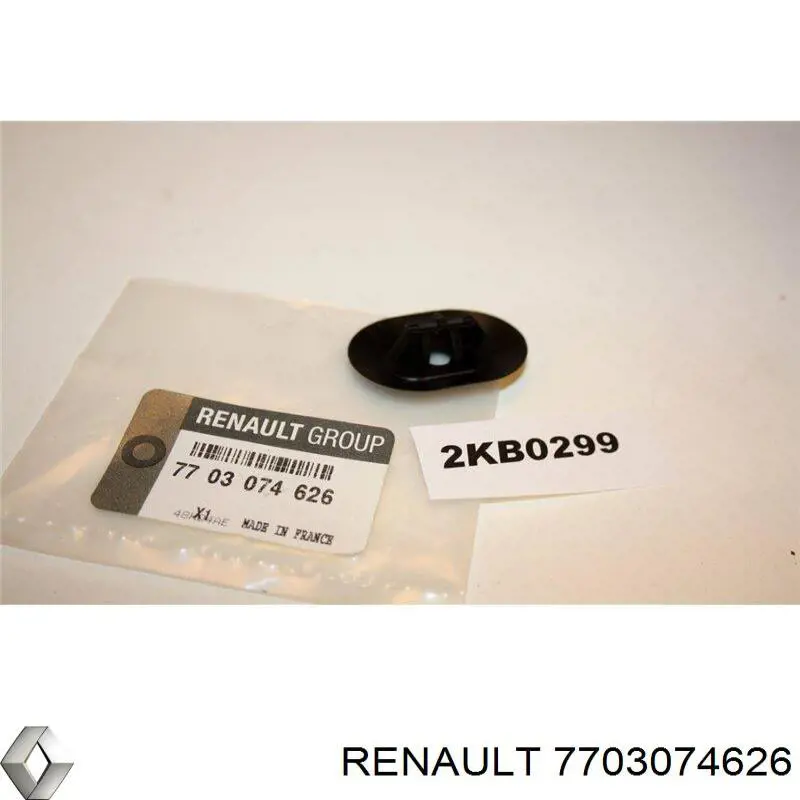 7703074626 Renault (RVI) Tampão de fundo de carroçaria