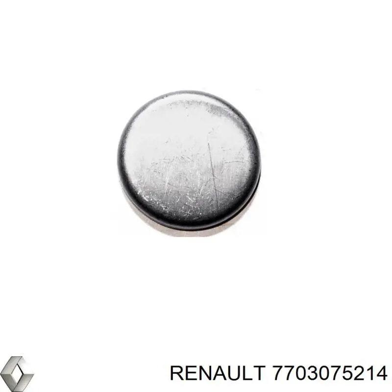 7703075214 Renault (RVI) Tampão CBC/do bloco de cilindros