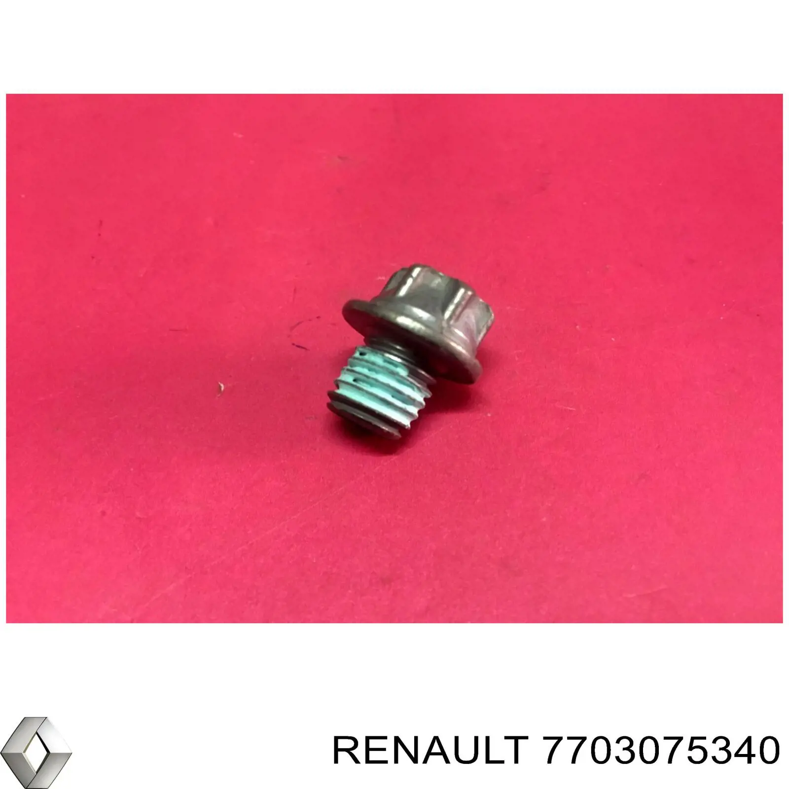 7703075340 Renault (RVI) Tampão CBC/do bloco de cilindros