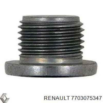 7703075347 Renault (RVI) Tampão de panela de motor