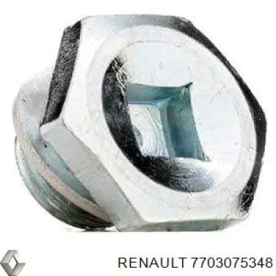 Tampão de panela de motor Renault (RVI) 7703075348 preço, a partir de 1,56 USD
