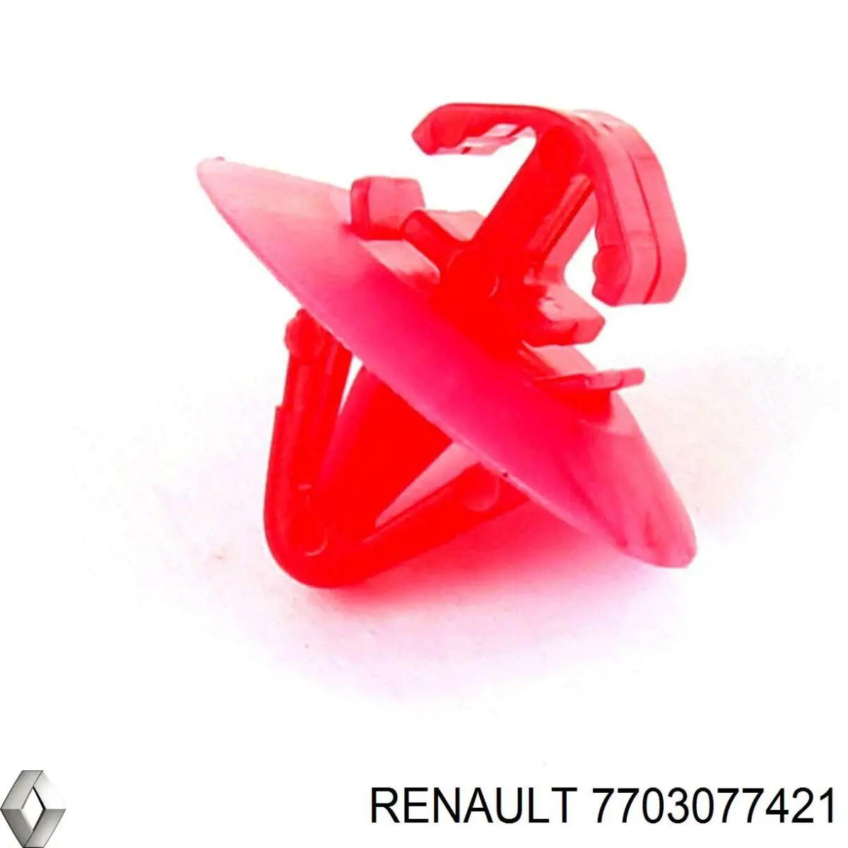 Braçadeira (cápsula) de fixação de moldura da porta Renault (RVI) 7703077421 preço, a partir de 0,35 USD