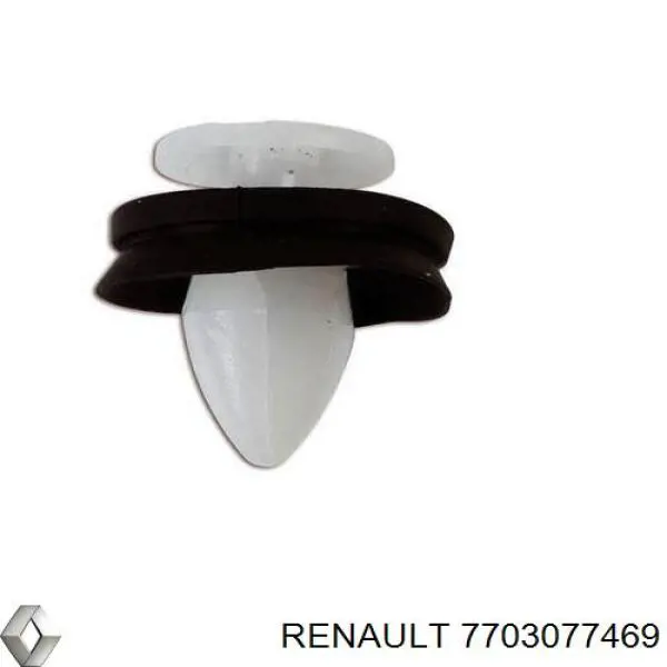 Compre 7703077469 Renault (RVI) Cápsula (prendedor) de fixação de revestimento da porta