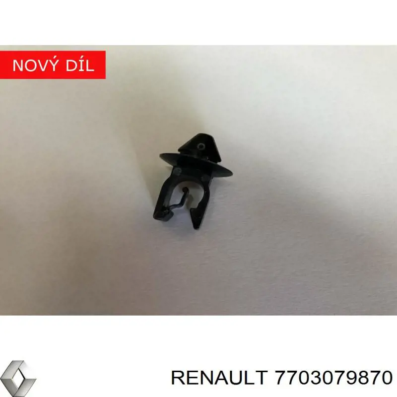 7703079870 Renault (RVI) Prendedor de tubo de combustível