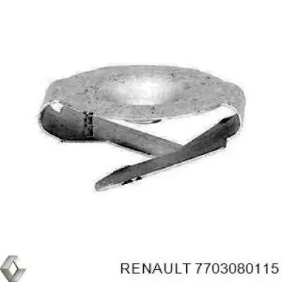7703080115 Renault (RVI) Braçadeira de proteção de fundo