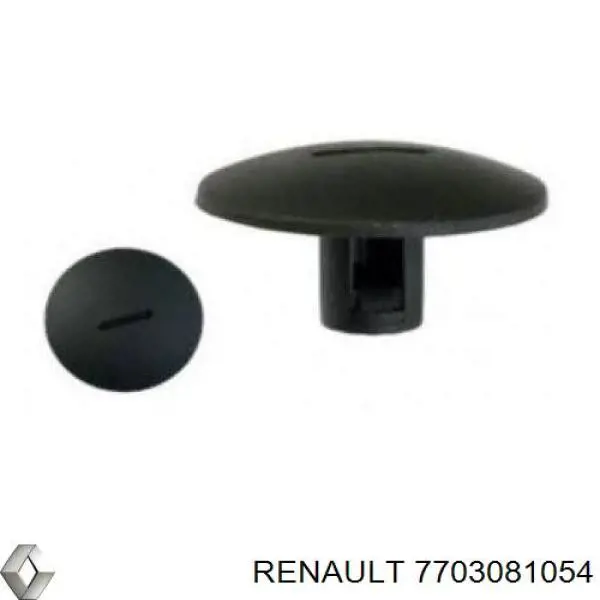 Cápsula (prendedor) de fixação do forro do pára-choque do pára-lama dianteiro Renault (RVI) 7703081054 preço, a partir de 0,60 USD