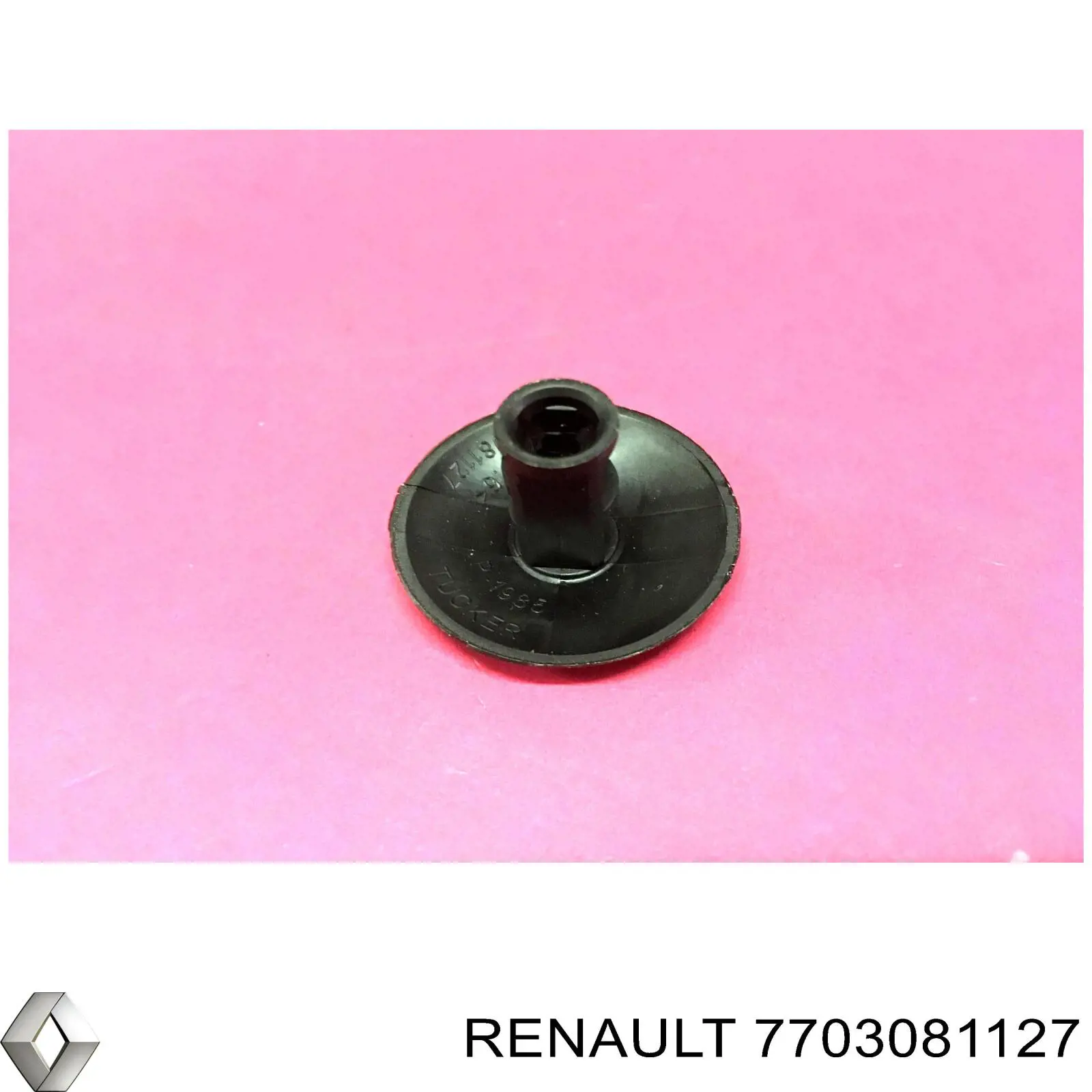 7703081127 Renault (RVI) Cápsula (prendedor) de fixação de protetor de lama