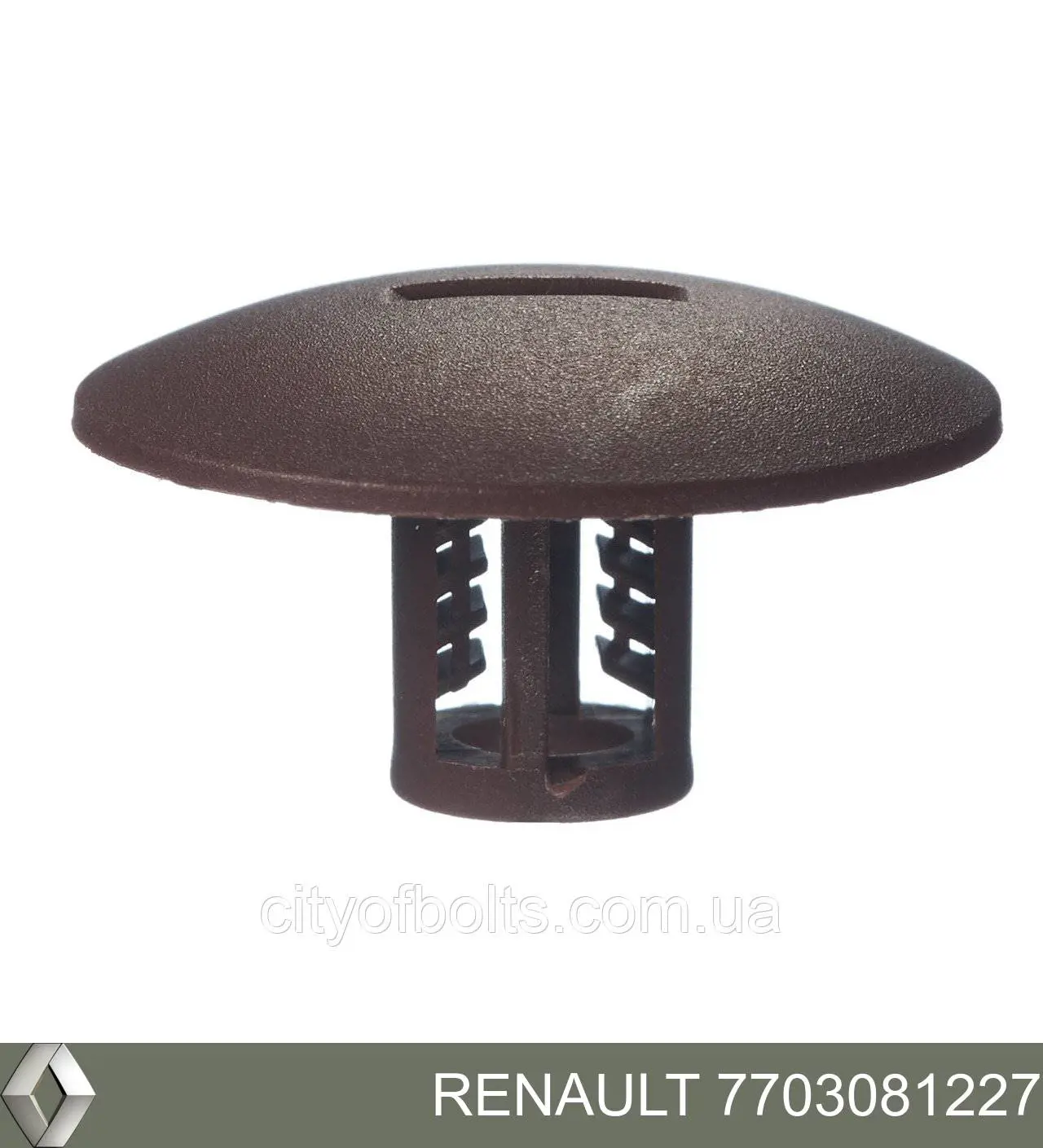 Cápsula (prendedor) de fixação de protetor de lama Renault (RVI) 7703081227 preço, a partir de 1,56 USD