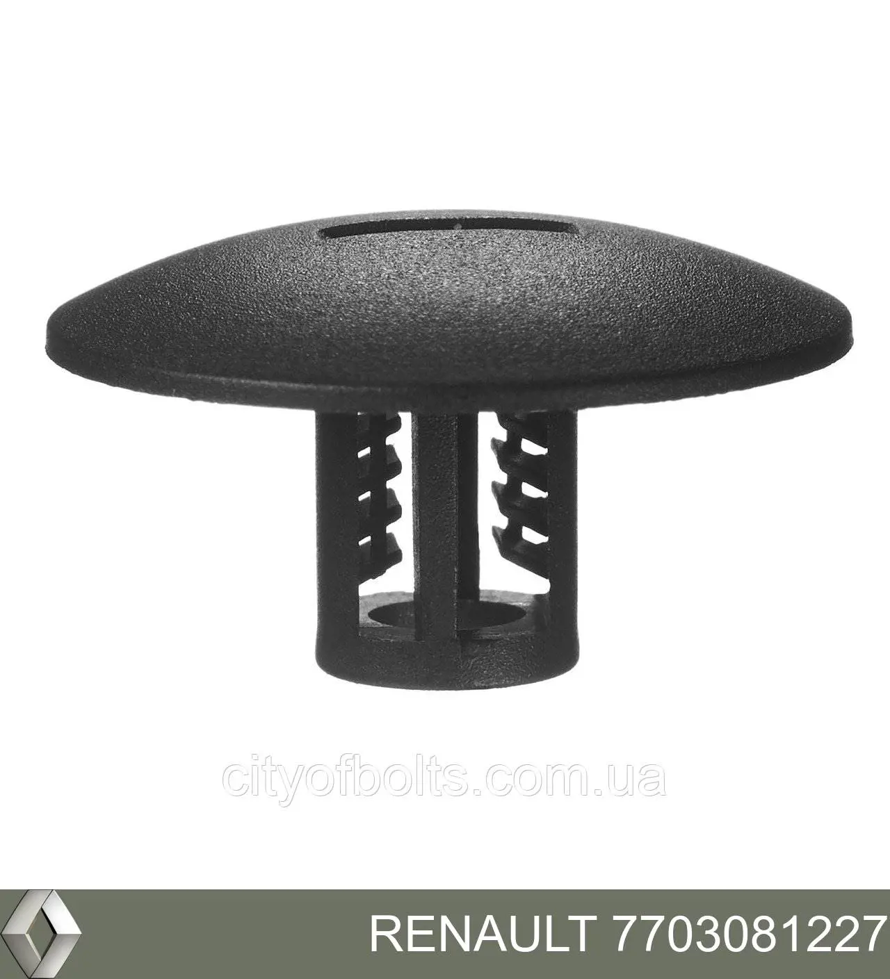 Compre 7703081227 Renault (RVI) Cápsula (prendedor) de fixação de protetor de lama