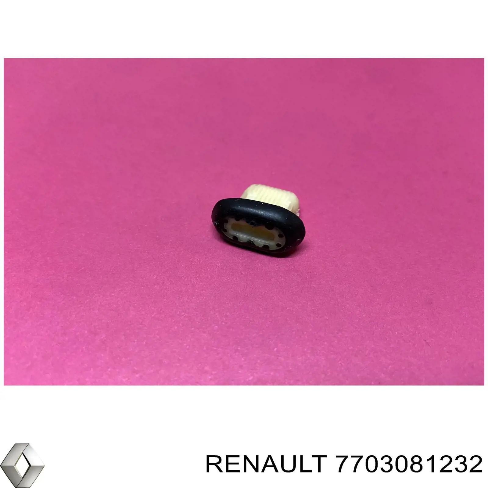 7703081232 Renault (RVI) Cápsula (prendedor) de fixação de revestimento de tampa de porta-malas
