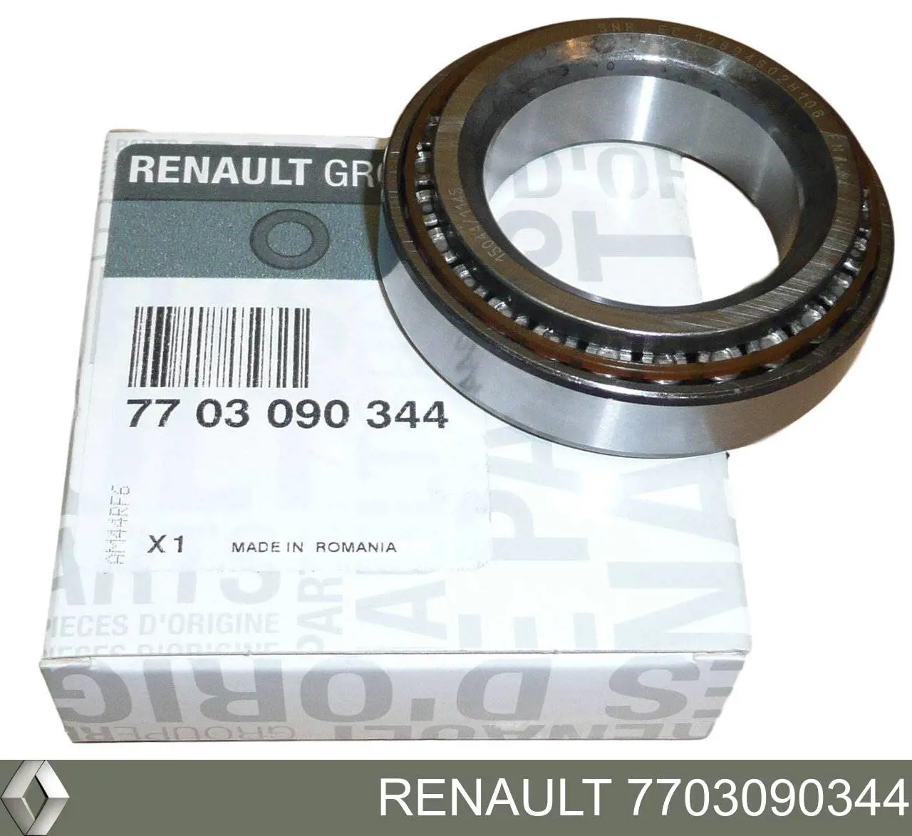 Rolamento de diferencial do eixo dianteiro Renault (RVI) 7703090344 preço, a partir de 31,82 USD