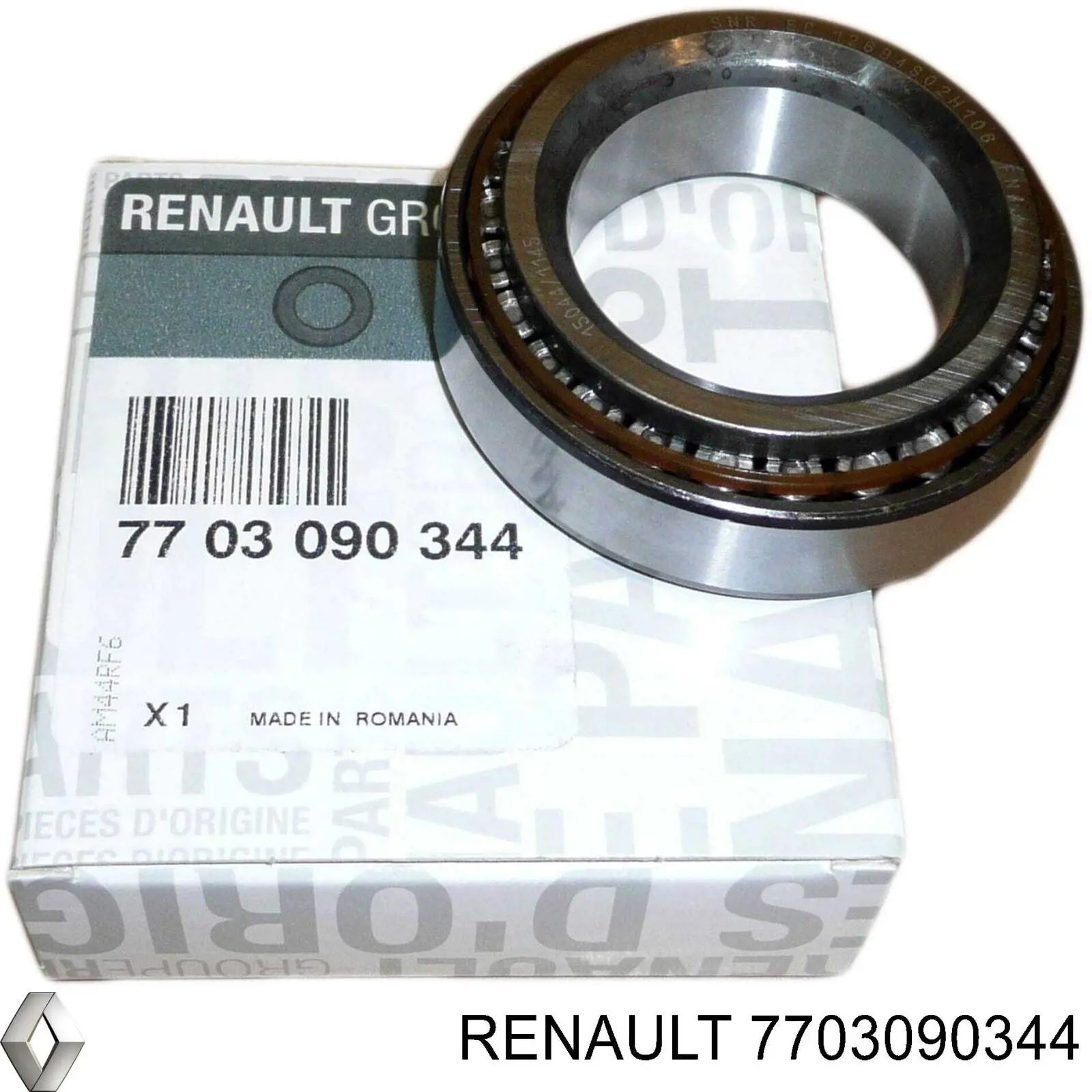 Compre 7703090344 Renault (RVI) Rolamento de diferencial do eixo dianteiro