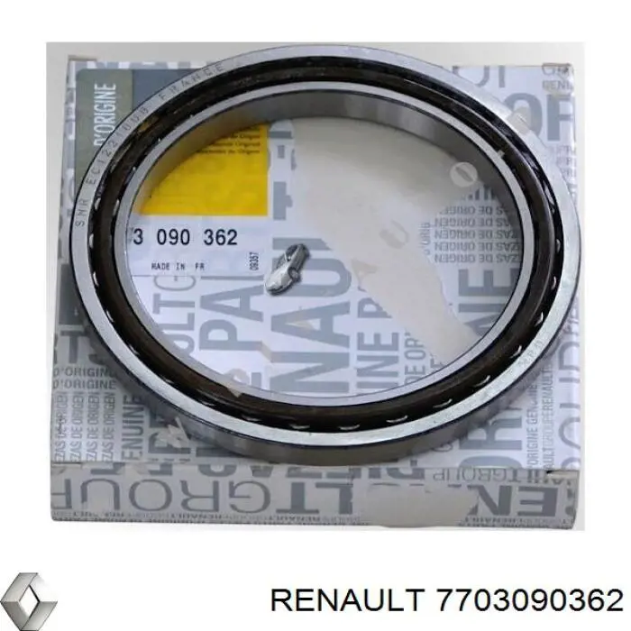 Rolamento de diferencial do eixo dianteiro Renault (RVI) 7703090362 preço, a partir de 271,42 USD