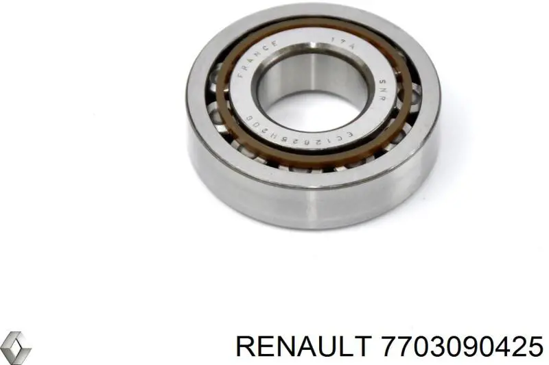 7703090425 Renault (RVI) Rolamento da árvore secundária da Caixa de Mudança