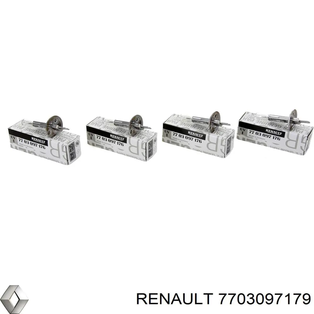 Compre 7703097179 Renault (RVI) Lâmpada