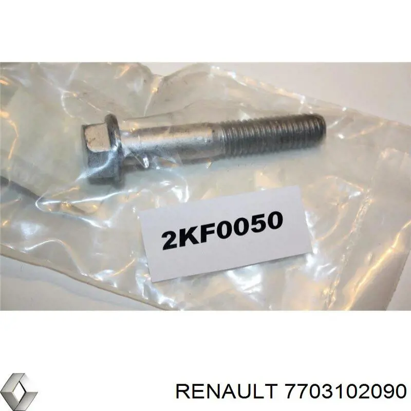 7703102090 Renault (RVI) Parafuso de fixação de amortecedor traseiro